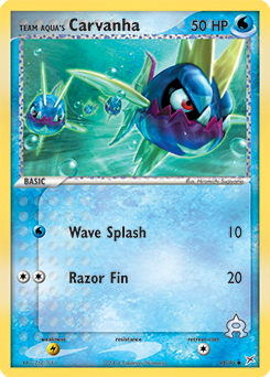 Team Aqua's Carvanha - Team Magma vs Team Aqua