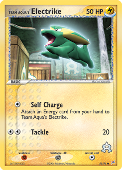 Team Aqua's Electrike - Team Magma vs Team Aqua
