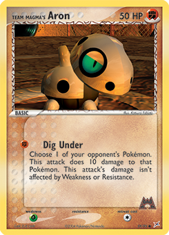 Team Magma's Aron - Team Magma vs Team Aqua