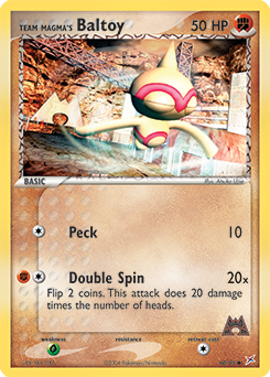 Team Magma's Baltoy - Team Magma vs Team Aqua