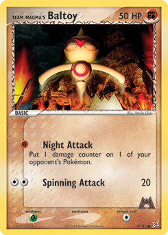 Team Magma's Baltoy - Team Magma vs Team Aqua