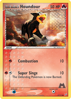 Team Magma's Houndour - Team Magma vs Team Aqua