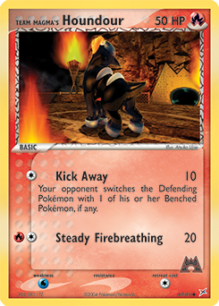 Team Magma's Houndour - Team Magma vs Team Aqua
