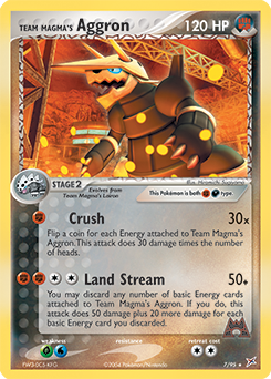 Team Magma's Aggron - Team Magma vs Team Aqua