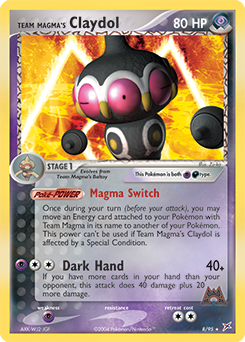 Team Magma's Claydol - Team Magma vs Team Aqua
