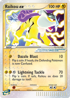 Raikou ex - Team Magma vs Team Aqua