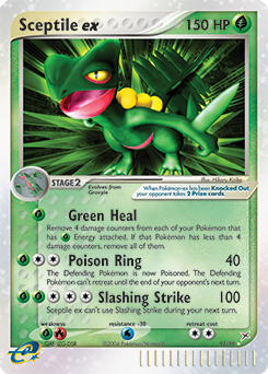 Sceptile ex - Team Magma vs Team Aqua