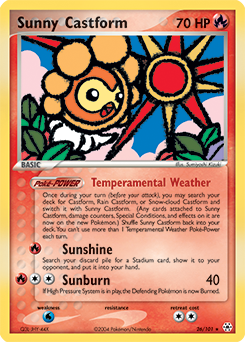 Sunny Castform - Hidden Legends