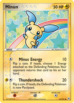 Minun - Hidden Legends