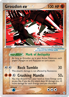 Groudon ex - Hidden Legends