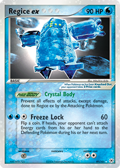 Regice ex - Hidden Legends