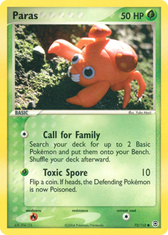 Paras - FireRed & LeafGreen