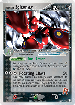 Rocket's Scizor ex - Team Rocket Returns