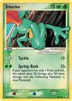 Treecko ★ - Team Rocket Returns