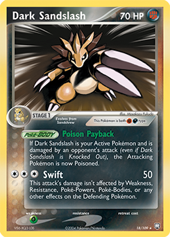 Dark Sandslash - Team Rocket Returns