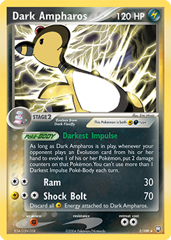 Dark Ampharos - Team Rocket Returns