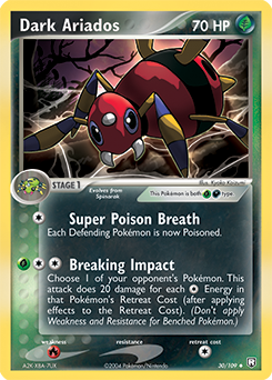 Dark Ariados - Team Rocket Returns