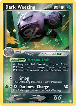 Dark Weezing - Team Rocket Returns