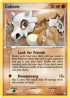 Cubone - Team Rocket Returns
