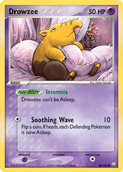 Drowzee - Team Rocket Returns