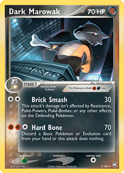 Dark Marowak - Team Rocket Returns