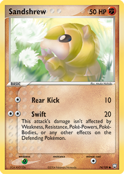 Sandshrew - Team Rocket Returns