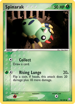 Spinarak - Team Rocket Returns