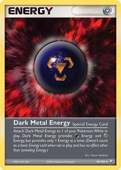 Dark Metal Energy - Team Rocket Returns