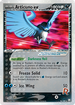 Rocket's Articuno ex - Team Rocket Returns