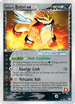 Rocket's Entei ex - Team Rocket Returns