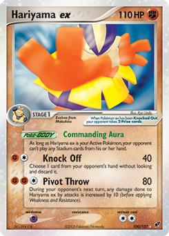 Hariyama ex - Deoxys