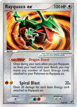 Rayquaza ex - Deoxys