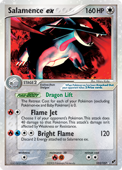 Salamence ex - Deoxys