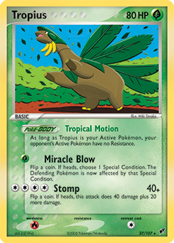 Tropius - Deoxys