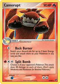Camerupt - Deoxys