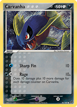 Carvanha - Deoxys