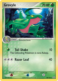 Grovyle - Emerald