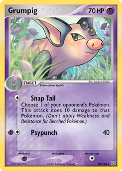 Grumpig - Emerald
