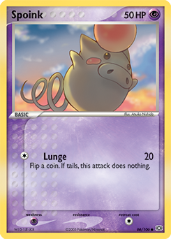 Spoink - Emerald