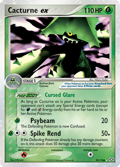 Cacturne ex - Emerald