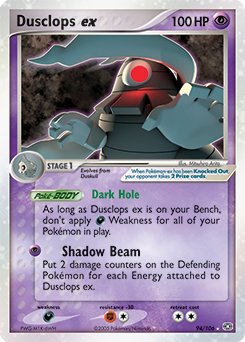 Dusclops ex - Emerald
