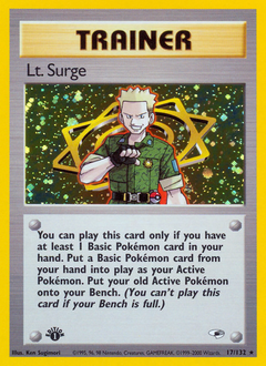 Lt. Surge - Gym Heroes