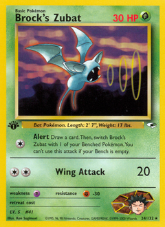 Brock's Zubat - Gym Heroes