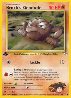 Brock's Geodude - Gym Heroes