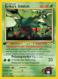 Erika's Oddish - Gym Heroes