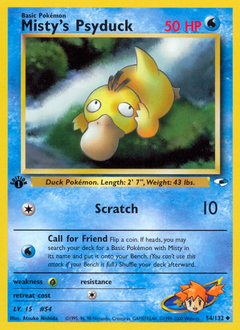 Misty's Psyduck - Gym Heroes