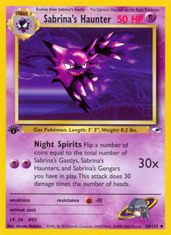 Sabrina's Haunter - Gym Heroes