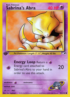 Sabrina's Abra - Gym Heroes