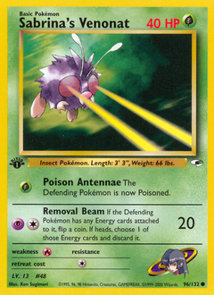 Sabrina's Venonat - Gym Heroes