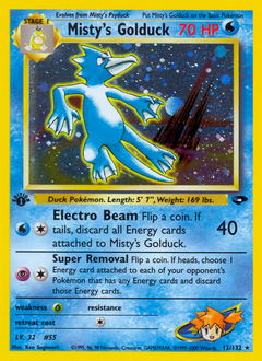 Misty's Golduck - Gym Challenge